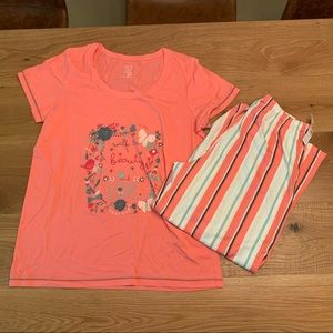 Women's Lightweight Hue (Nordstrom Rack) PJ Pajamas "Walk in Beauty and Love"